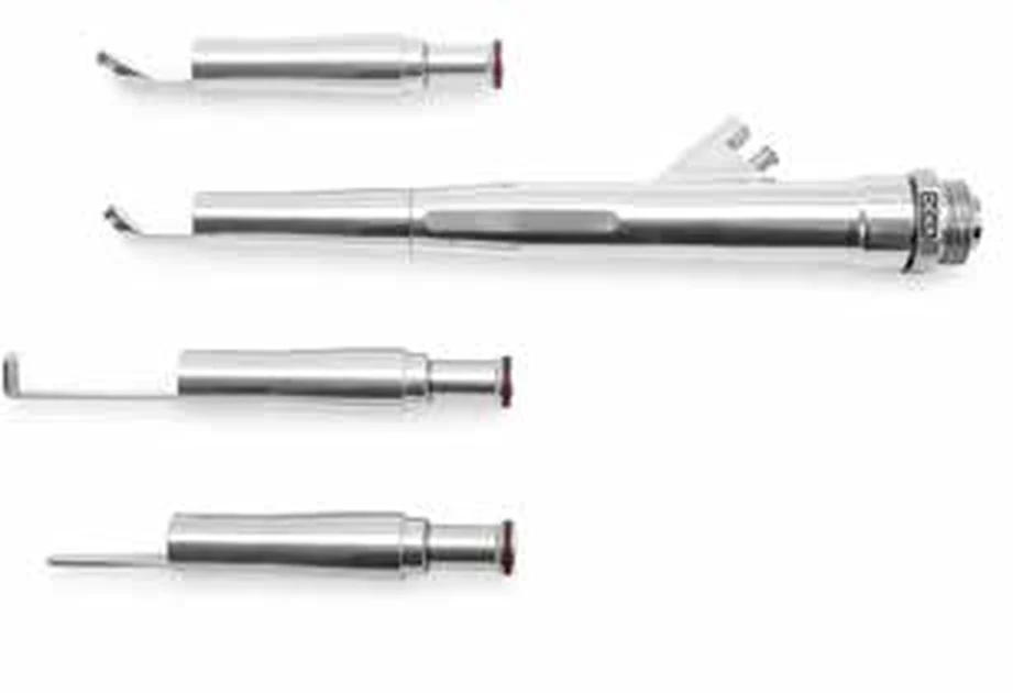 DEKA SmartXide² ENT angled CO₂ handpieces for laryngeal and oropharyngeal access