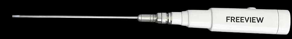FreeView all-in-one wireless endoscope system, compact, wireless, dual-view
